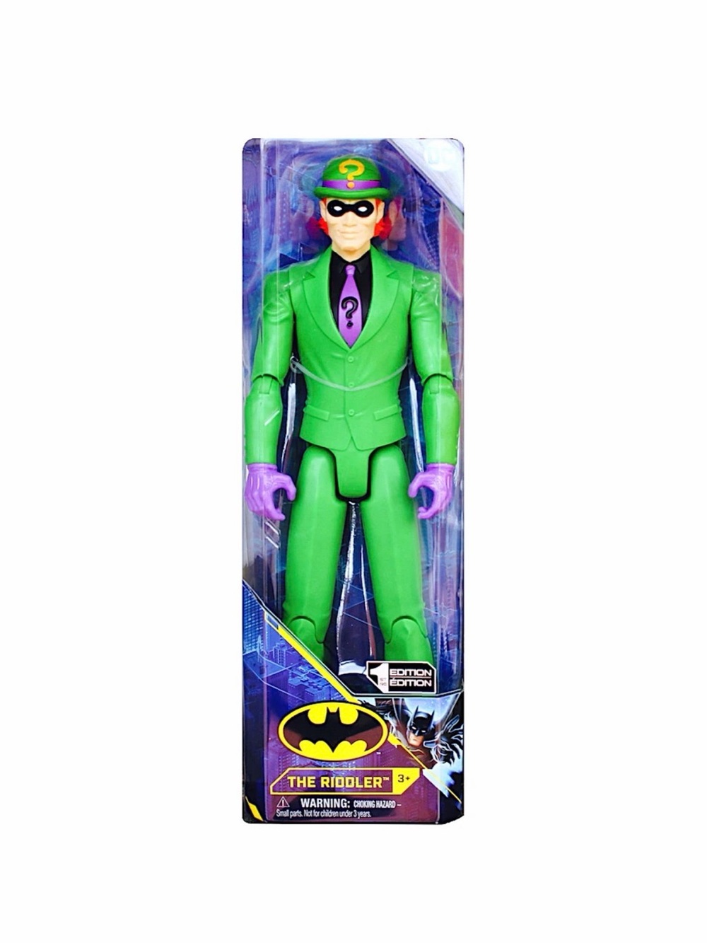 DC Comics The Riddler Action Figure - Green & Purple